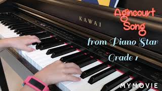 Agincourt Song  Piano Star 🌟 Grade 1 [upl. by Bevvy]