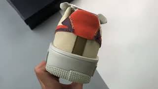 Nike Air Force 1 Fontanka Rattan Madder Root DR0150 200 [upl. by Oivalf835]