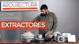 EXTRACTORES DE AIRE  Diferentes tipos y usos  PURIFICADORES DE AIRE  CONSTRUCCIÓN Y MATERIALES [upl. by Dloraj]