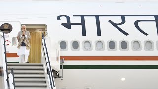 PM Modi arrives in Munich Germany [upl. by Alyce388]