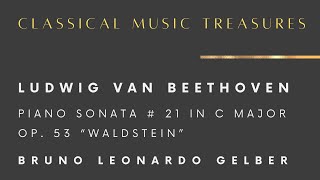 Bruno Leonardo Gelber  Beethoven “Waldstein” Sonata  Barcelona [upl. by Einor]