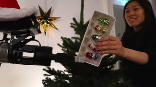 3D Machine Vision Robotics bringing Magic for Christmas  by Zivid [upl. by Yhpos]