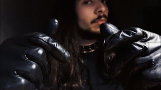 ASMR Leather Gloves [upl. by Charlean]