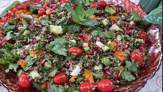 Salade de Quinoa Recette [upl. by Ailel]