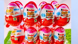 Satisfying ASMR Video  Lots Of Kinder Joy Opening ASMR Ep28 [upl. by Harmonia990]