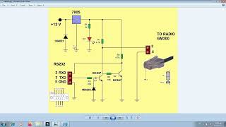 MOTOROLA GM300 PROGRMMER برمجه جهاز موتورولا GM300 [upl. by Esmaria]