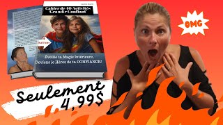 Découvre le Nouvel EBOOK de 40 ACTIVITÉS Grandir Confiant HypnoCONFIANCE pour ENFANTS de 6 à 9 ans [upl. by Garfield]