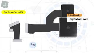 JCID iPhone Rear Camera Tagon FPC Cable Installation Guide [upl. by Aihsiym]