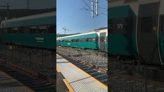 F4 Bergen Arriving At Drammen Station bergen trainsport transport passengertrain Bergensbanen [upl. by Akcimehs]