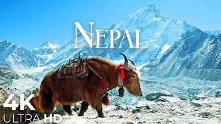 NEPAL4K  Scenic Relaxation Film with Peaceful Relaxing Music and Nature Video Ultra HD [upl. by Flanagan]