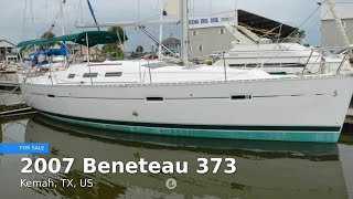 2007 Beneteau 373 for sale in Kemah TX US [upl. by Nnylimaj]