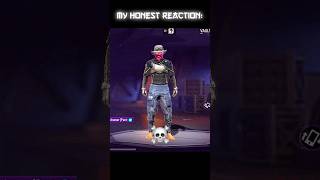 My honest teaction🫡 shortsfeed freefire foryoupage [upl. by Antonie]