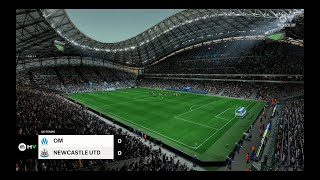 EA FC 25 XBOX Series X OM Vs Newcastle Custom sliders V1 test FUMA Legend [upl. by Taddeusz687]