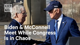 Biden amp McConnell Show Bipartisanship in KY While Congress Is in Chaos [upl. by Fianna]