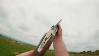 Clay Pigeon Shooting with a GoPro hero 10  head mount [upl. by Jenni692]