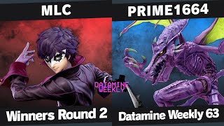 Datamine Weekly 63  MLC Joker vs PRIME1664 Ridley  Winners Round 2 [upl. by Eniamor446]