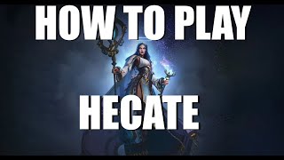 How to play Hecate in Smite 2  Beginners Guide [upl. by Aihsenod]