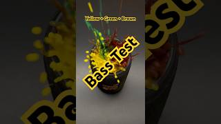 Yellow  Green  Brown Bass Testjbl funny art autumn [upl. by Verena]