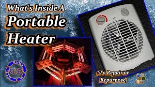 Whats Inside a Fan Heater  Fix or Salvage [upl. by Will342]