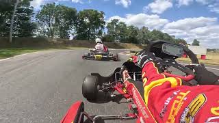 Onboard Heat 2 KZ2  De Landsard  Kart4Fun round 3 2024 [upl. by Newton]