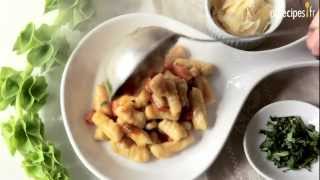 Recette pour faire des gnocchi maison [upl. by Adidnere590]