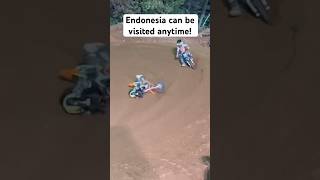 How to Endo in a Corner crash motocross dirtbike racing fail moto iphone vlog shorts [upl. by Garibold]