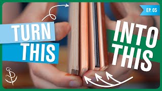 3 Techniques for Perfect Leather Edges  Beginners Guide to Leather Ep 05 [upl. by Toney558]