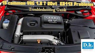 18T 20vt Troubleshooting Guide  15 common problems and their probable causes part 1 [upl. by Delmor500]