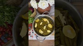 Zeytinyağlı Yaprak Sarma cooking zeytinyağlısarma [upl. by Freida317]