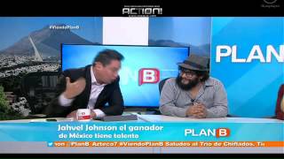 JAHVEL JOHNSON ENTREVISTA en Plan B Monterrey 30enero2015 [upl. by Weiman]