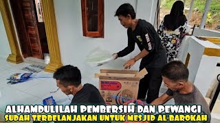 TERBAIK  BELANJA ALAT KEBERSIHAN MESJID ALBAROKAH SUDAH SELESAI LANJUT BEDAH RUMAH ABAH SALIM [upl. by Darahs348]