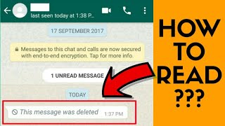 How to read deleted messages of whatsapp with Notisave app [upl. by Wescott]