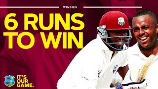 Courtney Walsh Batting With Brian Lara To BEAT Australia  TENSE Final Wicket Partnership IN FULL [upl. by Onavlis524]