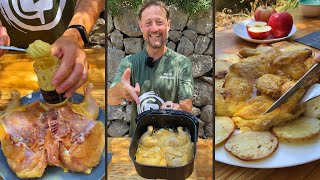 CONSIGUE UN POLLO ASADO DE 1O EN TU FREIDORA DE AIRE 👍🏻  GUILLE RODRIGUEZ [upl. by Ijies]