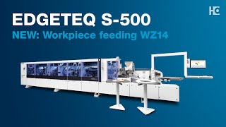 HOMAG EDGETEQ S500 Higher Productivity for your edge banding machine [upl. by Lupee]