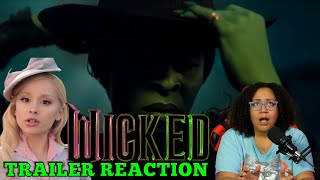 Wicked Official Trailer 2 and Musical Event Trailer Reaction [upl. by Ligriv]