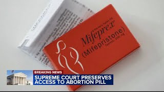 Abortion pill access preserved after Supreme Court unanimously strikes down legal challenge [upl. by Narok]