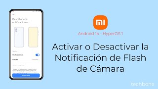 Activar o Desactivar la Notificación de Flash de Cámara  Xiaomi Android 14  HyperOS 1 [upl. by Baskett]