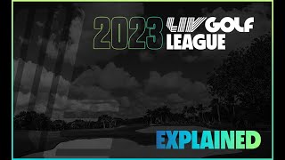 LIV Golf League 2023 Explained [upl. by Lamp]