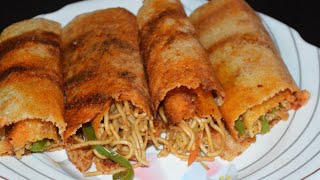 new recipe spring roll dosa spinal hota kaise banaen [upl. by Adnilre]