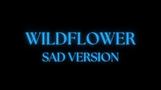 Billie Eilish  WILDFLOWER  sad version  lyrics 4K requested [upl. by Anilejna]