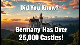 Did You Know Germany Has Over 25000 Castles [upl. by Acenahs742]