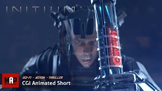 SciFi Action CGI Animated Short Film  INITIUM  Space Travel Action CG movie by ArtFX Team [upl. by Nuy]