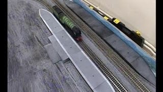 Make a Simple Model Railway Part 4  PlatformsTotemsTornado [upl. by Eimas]