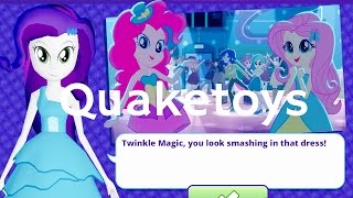 Newest Updates My Little Pony Equestria Girls Friendship Games App Dolls Scans MLP Zapcodes Part 2 [upl. by Anela828]