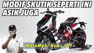 ITALJET DRAGSTER 559 TWIN Merupakan Super Scooter Tersangar  Motomobi News 61 [upl. by Elleraj]