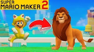 SOY SIMBA  Super Mario Maker 2 Modo Historia [upl. by Atarman]