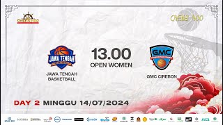 CHENGHOO CUP 2024  OPEN WOMAN JAWA TENGAH BASKETBALL VS GMC CIREBON [upl. by Carothers468]