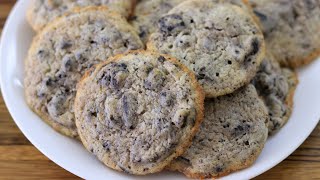 Cookies and Cream Cheesecake Cookies Recipe  Oreo Cheesecake Cookies [upl. by Ohara]