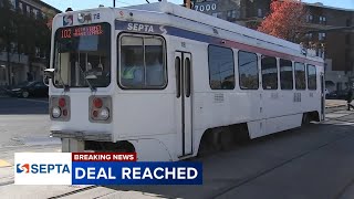 SEPTA transit unions come to tentative agreement potentially avoiding strike in Philadelphia [upl. by Innek306]